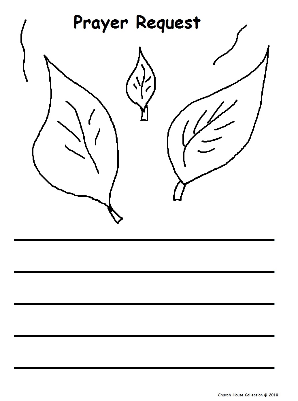 Fall Prayer Sunday School Lesson